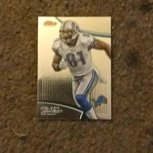 2011 NFL Topps Finest Calvin Johnson
